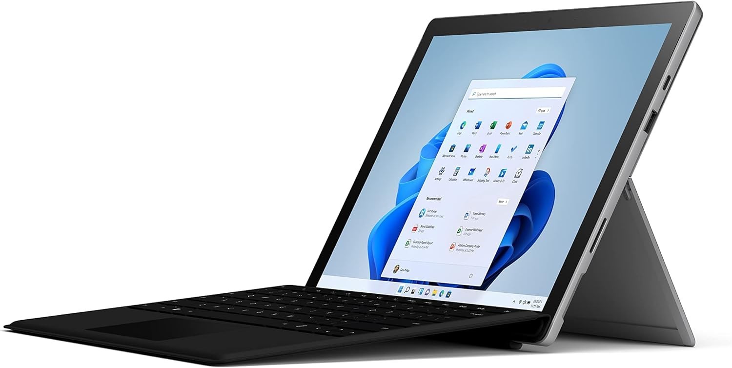 Microsoft Surface Pro 7+ 12.3″ Core i5-1135G7 2.4GHz 8GB RAM 256GB SSD 1NA-00001