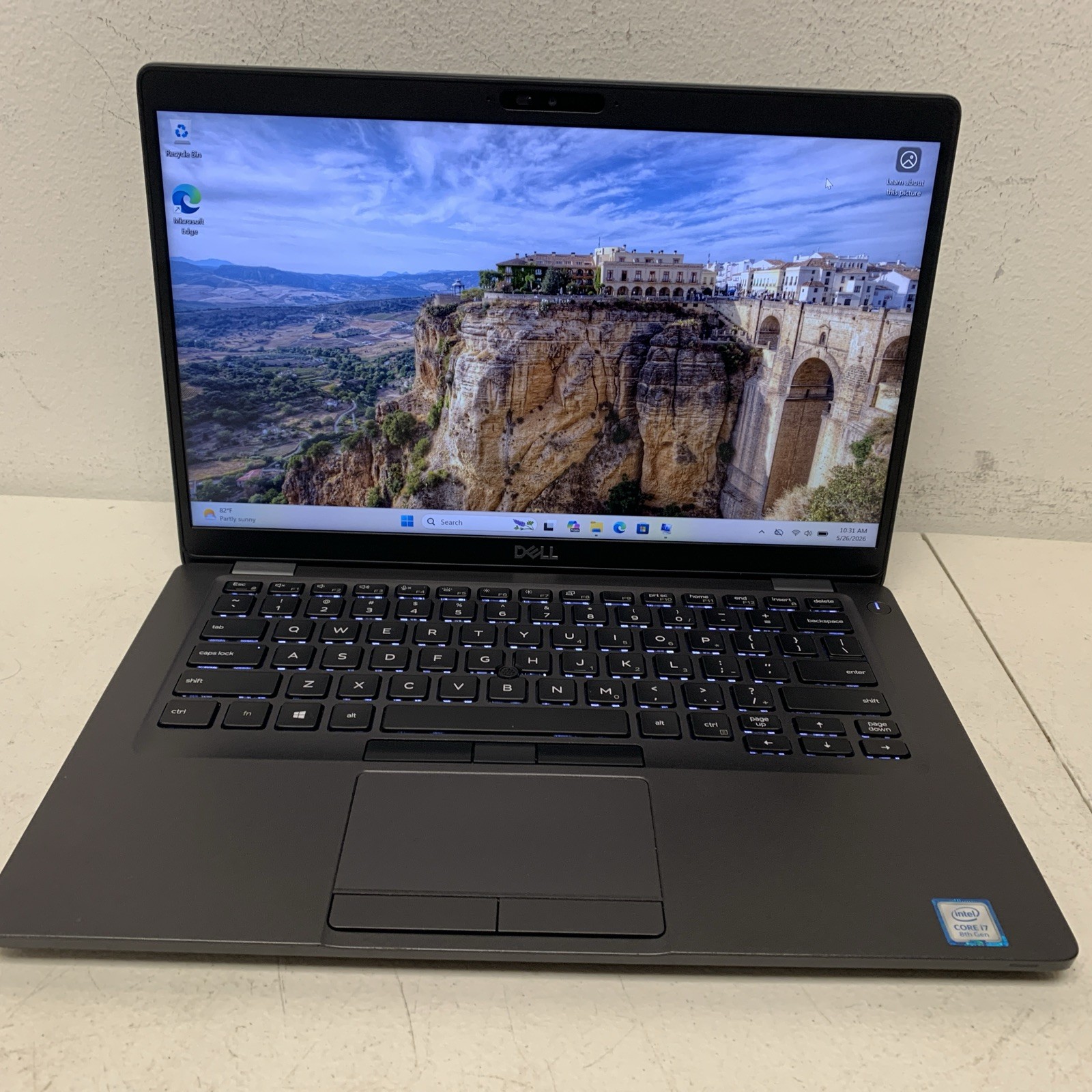 Dell Latitude 5400 14″ i7-8665U@1.9GHz, 12GB RAM, 256GB Ssd Win 11 Pro *