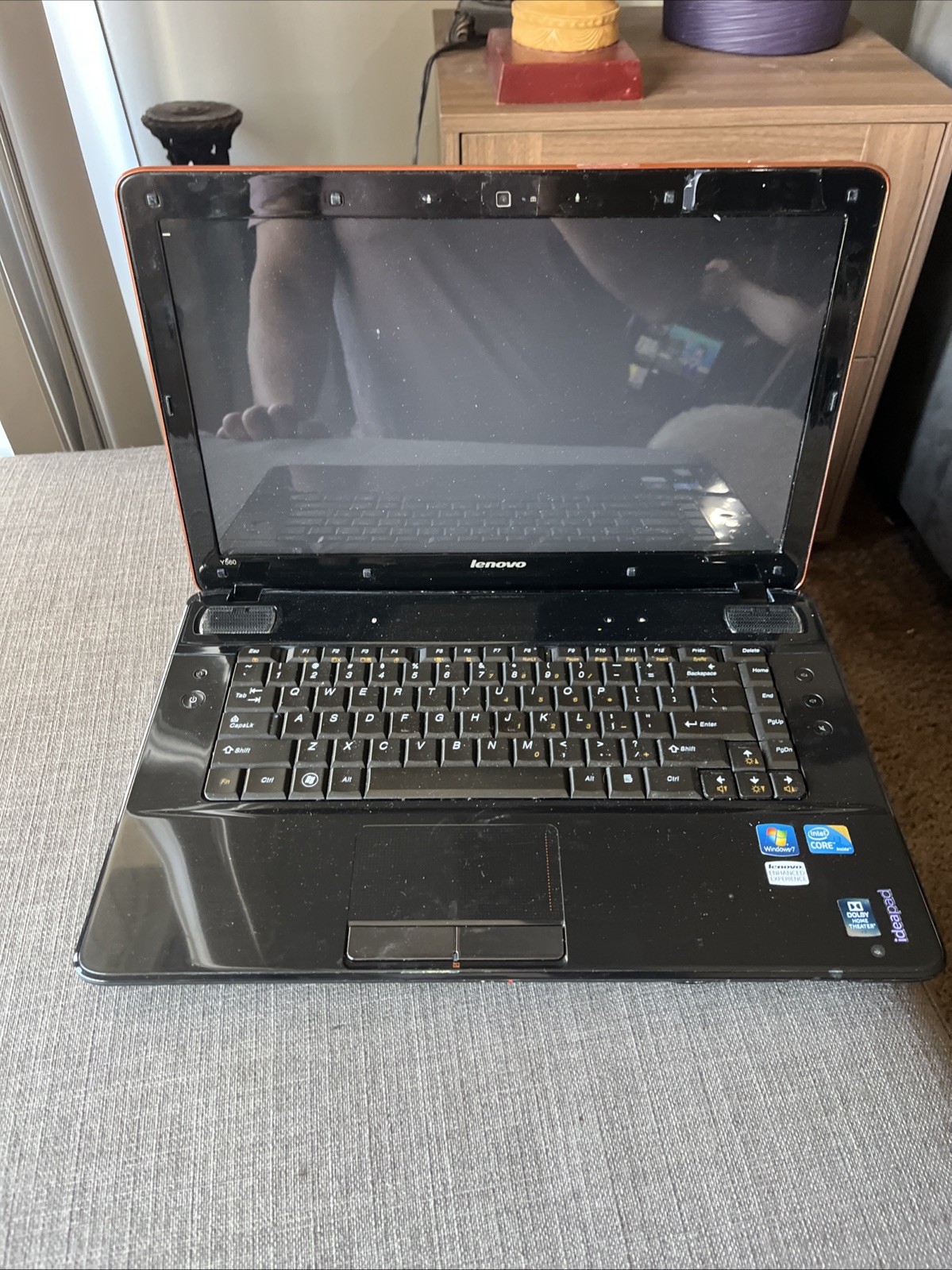 Lenovo Y550 CPU Pentium Dual Core 2GHz 4GB RAM Parts Or Repair AS IS (READ)