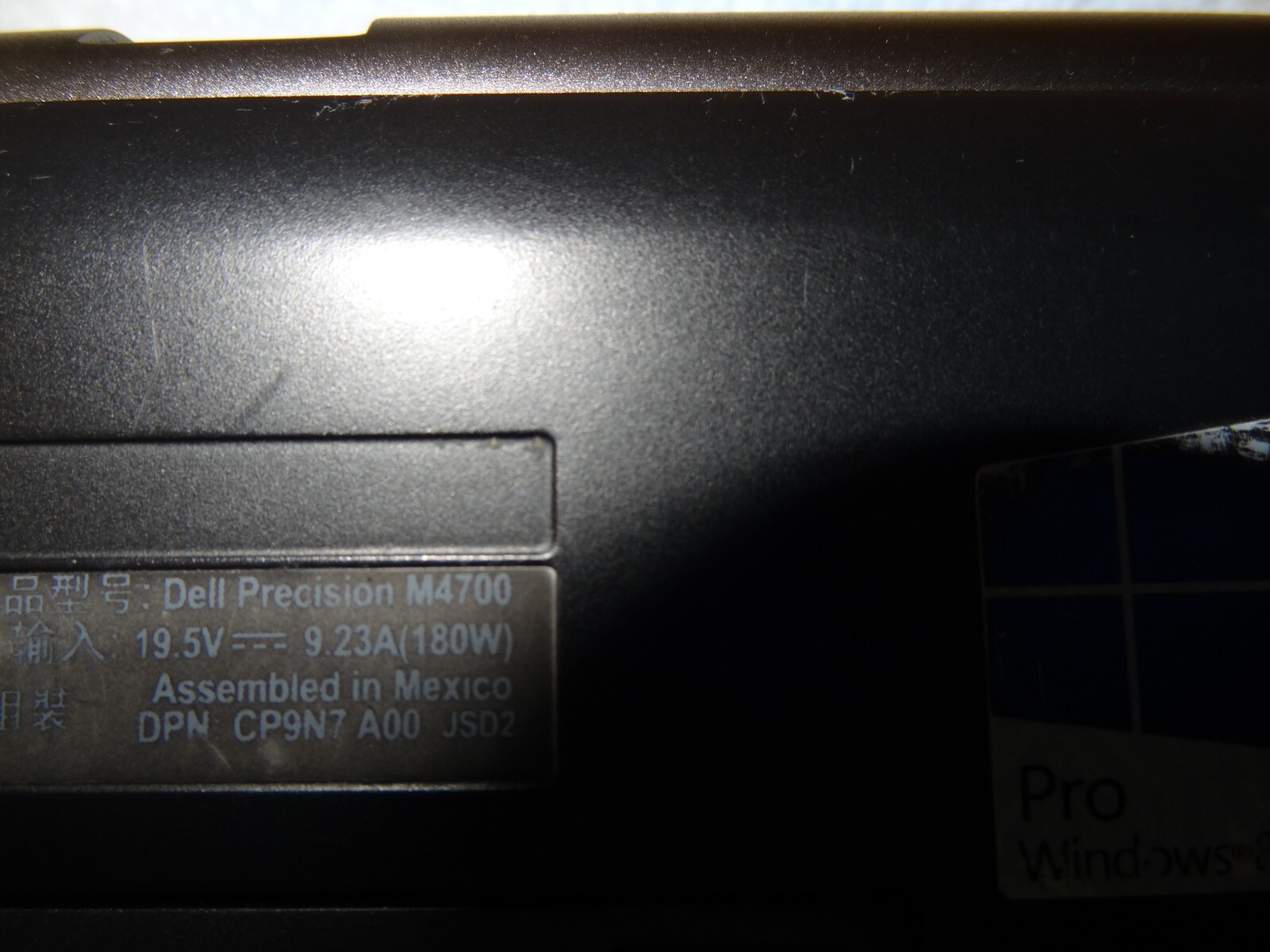 Dell Precision M4700 Laptop Computer +NEW Bat -15.6″Screen -Windows10 -256GB SSD