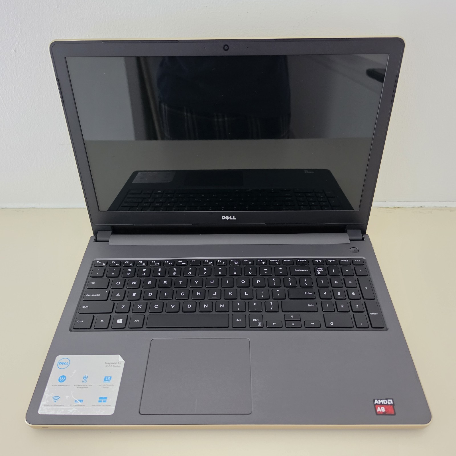 15.6″ DELL Inspiron 5555 Laptop – A8-7410 – 12GB RAM – 500GB HDD – Ion Gold