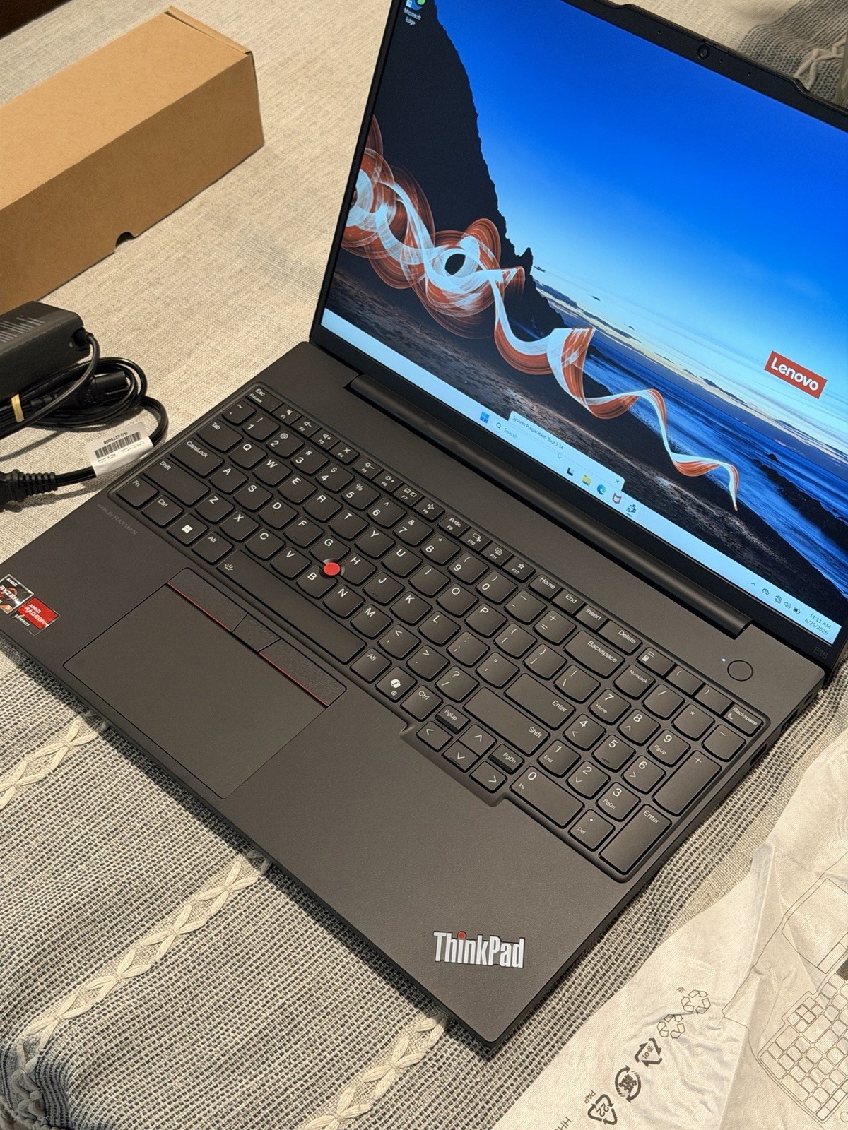 Lenovo ThinkPad E16 Gen 2 FHD+ 2.9 GHz Ryzen 5 7535U 16GB 256GB SSD Excellent