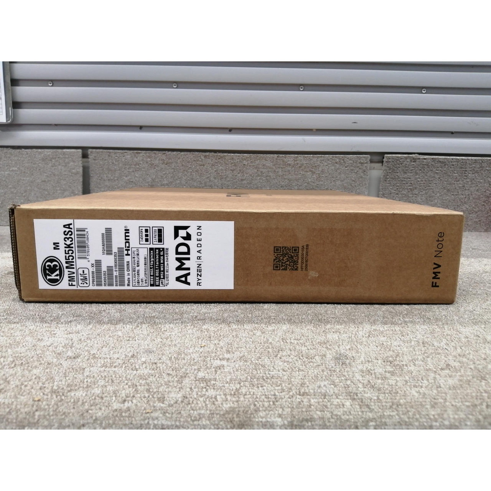 FUJITSU FMV Note FMVM55K3SA 14″ AMD Ryzen 5 16GB 256GB SSD Win 11 Home Laptop