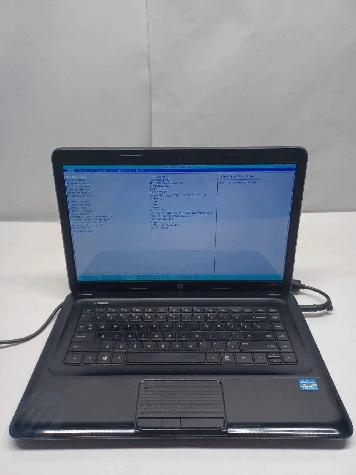 LOT OF 4 | Mixed HP Notebook Laptops