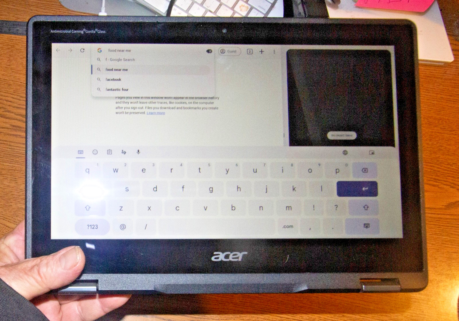 Acer N16Q14 Chrome–Laptop/Tablet—Charger Included. FREE SHIPPING