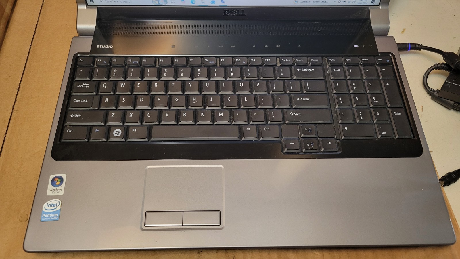 Dell Studio 1737 Laptop | Intel Pentium T4200 2GHz | 4GB Ram | 240GB HDD Win 10