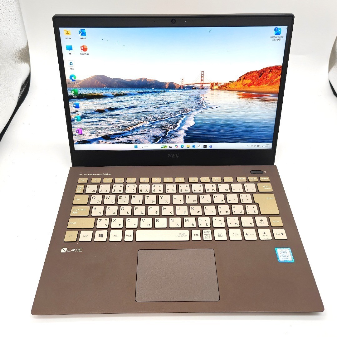 NEC LAVIE Pro Mobile PM750NAA 40th Anniversary PC-8001 Core i7 8GB 512GB Laptop