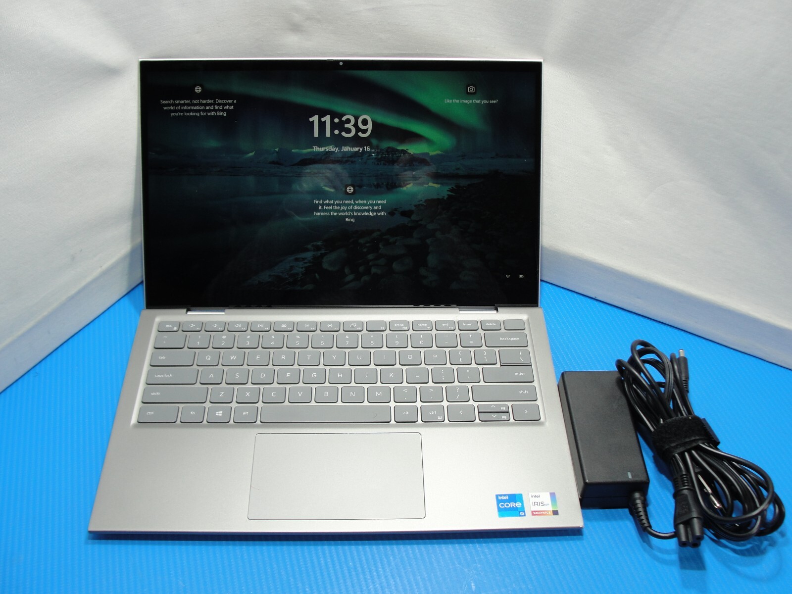 Dell Inspiron 14” 5410 2n1 FHD Intel Core i5-1155G7 2.5GHz 8GB 512GB SSD Charger