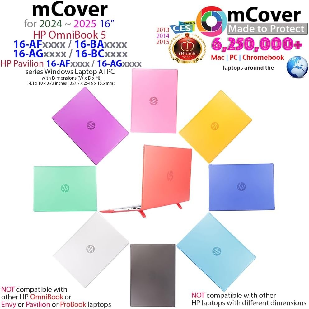 Sleeve for 16” 2024+ HP OmniBook and Pavilion Series Windows AI Notebook – Green