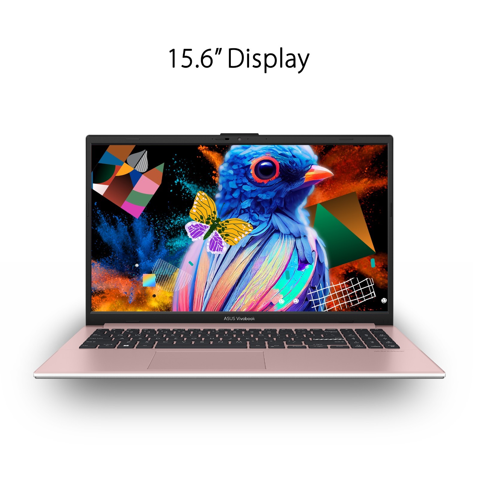 ASUS Vivobook Go 15.6″ FHD IPS Notebook Intel N150 4GB RAM 128GB UFS Rose Pink