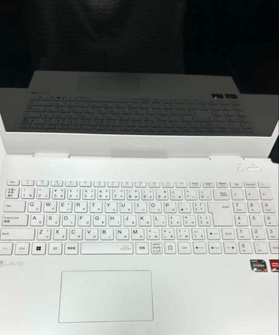 Laptop PC LAVIE N15 Pearl White AMD Ryzen 7 5700U with Radeon Graphics n16