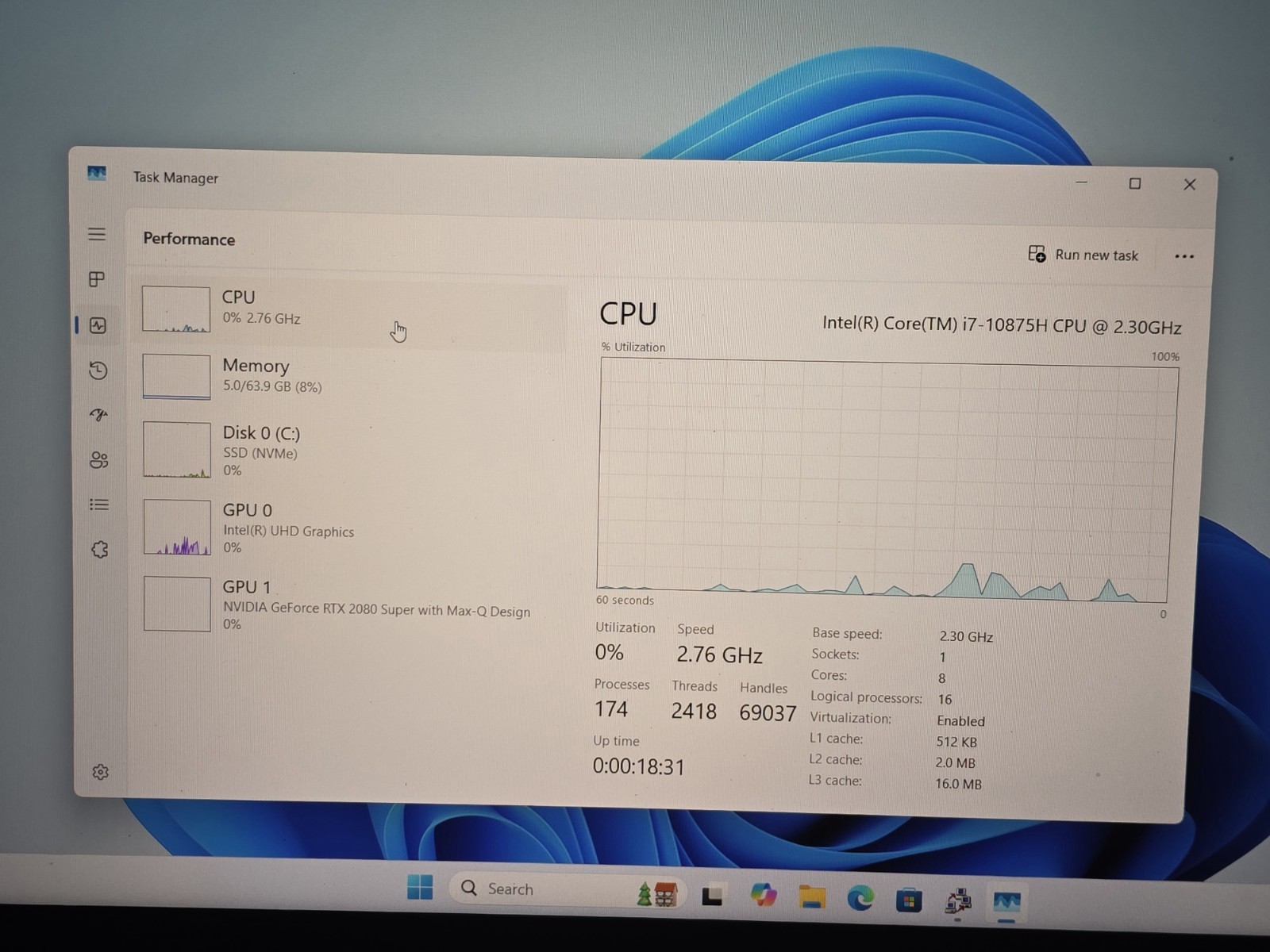 Razer Blade 15.6 FHD 300HZ I7-10875H 1TB SSD 64GB RAM 2080 Super – RZ09-03305E43