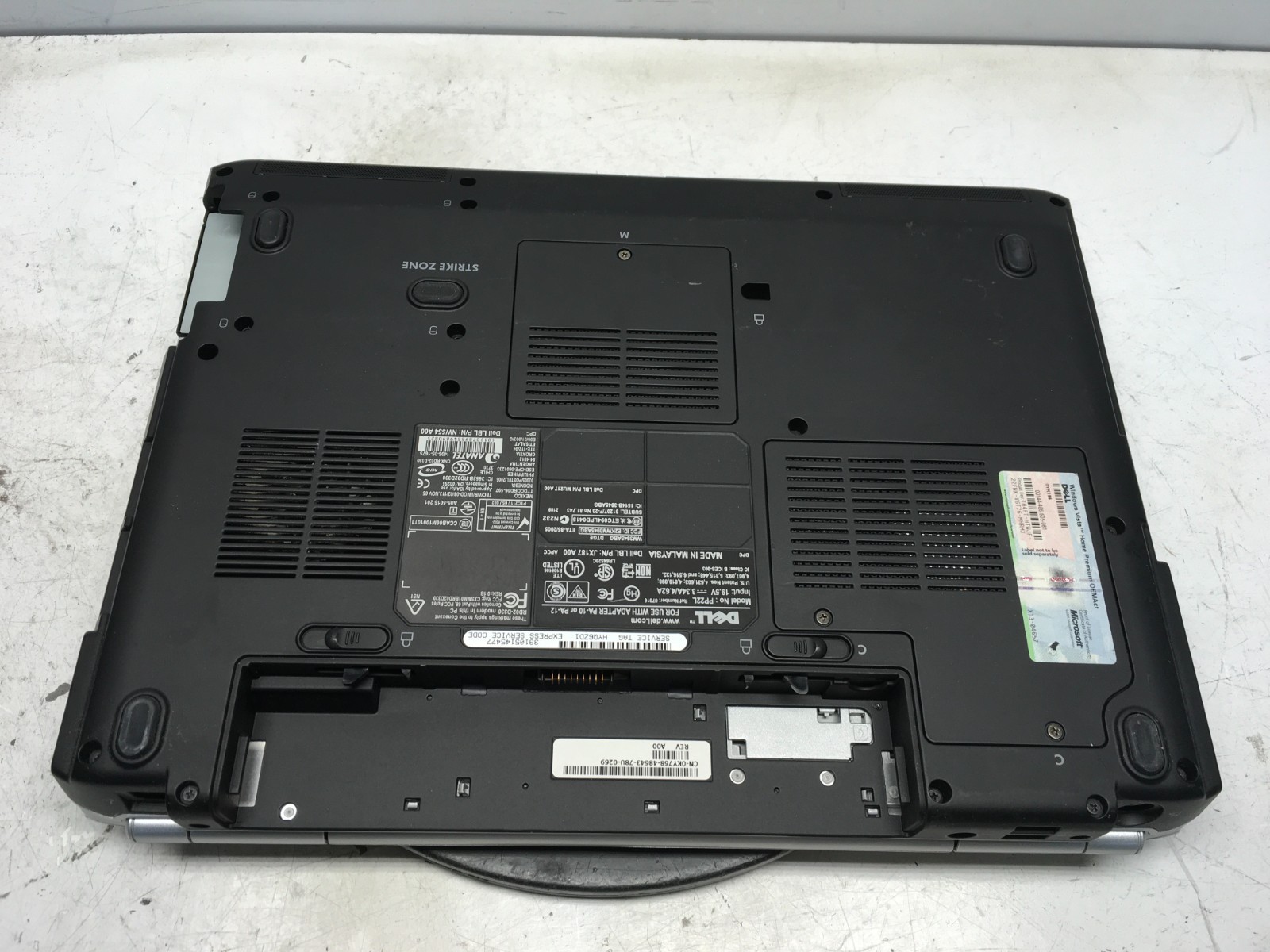 Dell Inspiron 1520 Intel Core 2 Duo 06FD 1.66GHz 3 GB NO HDD