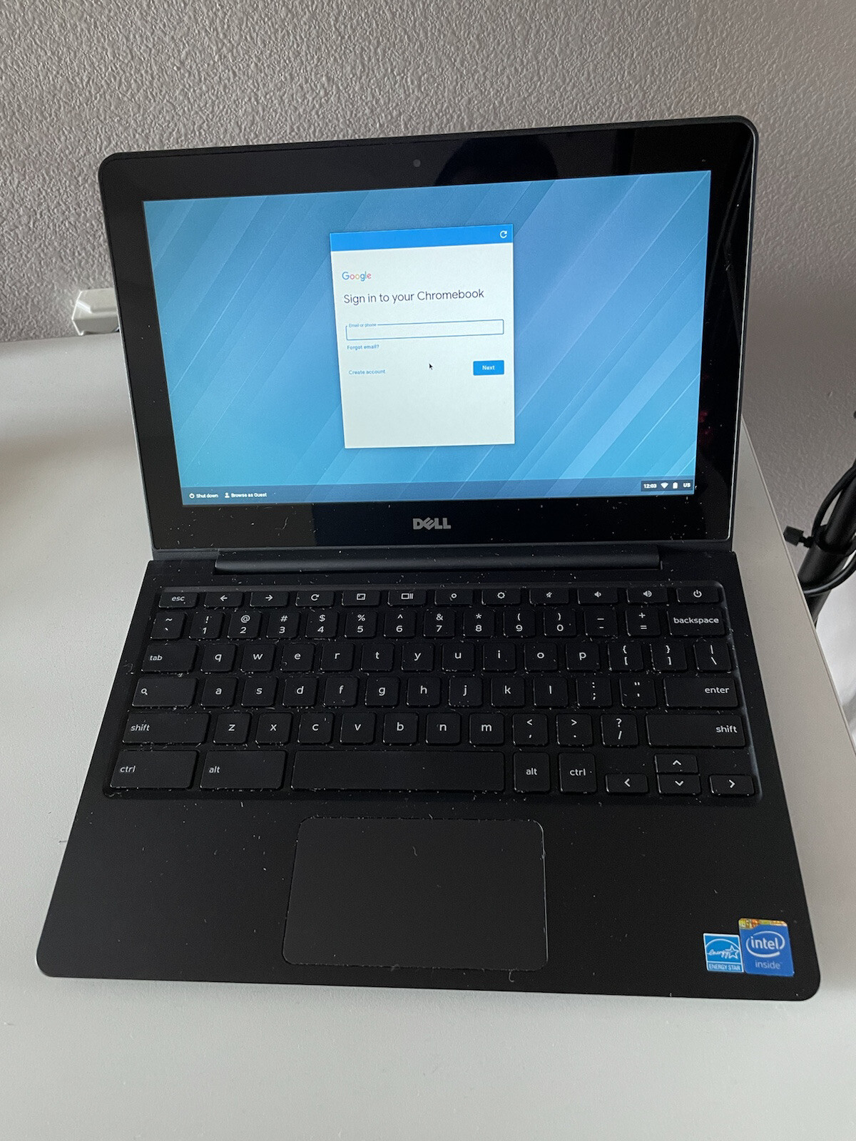 Dell CB1C13 11.6″ 4GB RAM 16GB SSD Chromebook – Black