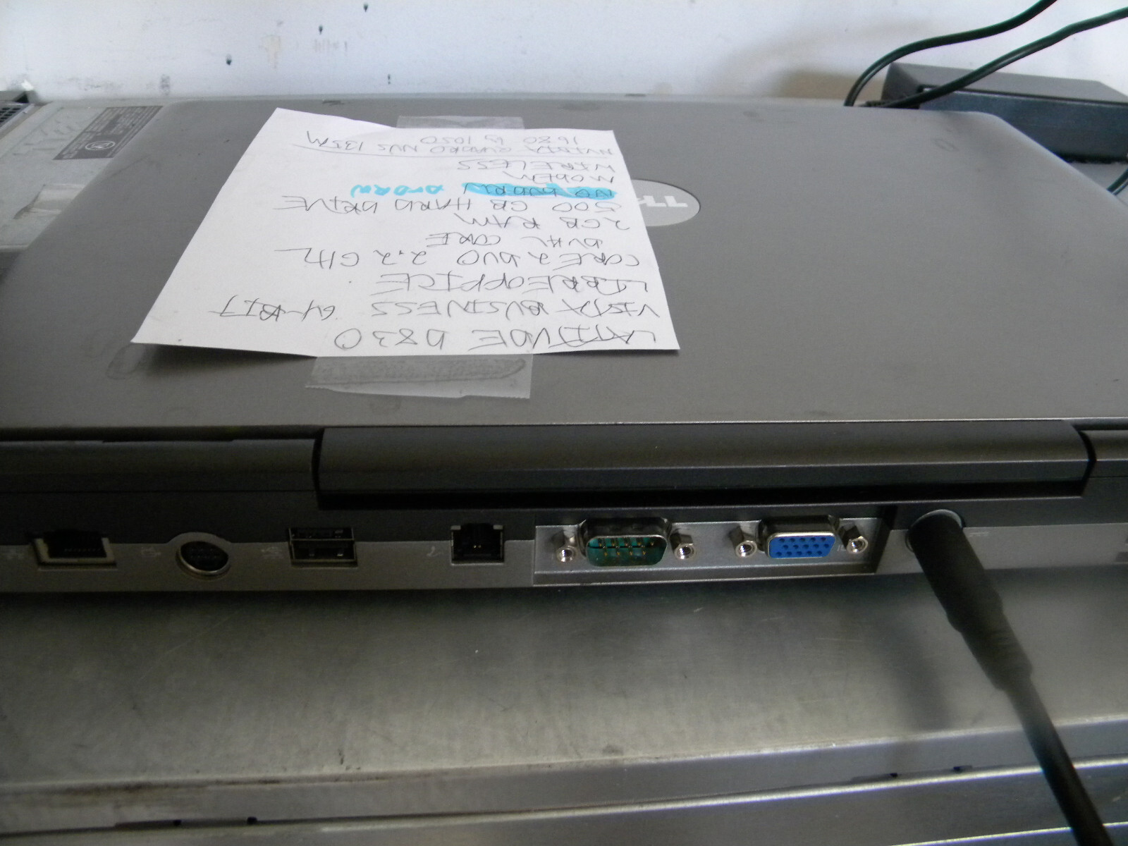 Dell Latitude D830 C2D 2.20GHz 2gb 500gb XPP 1680×1050 DB9 Serial New Battery
