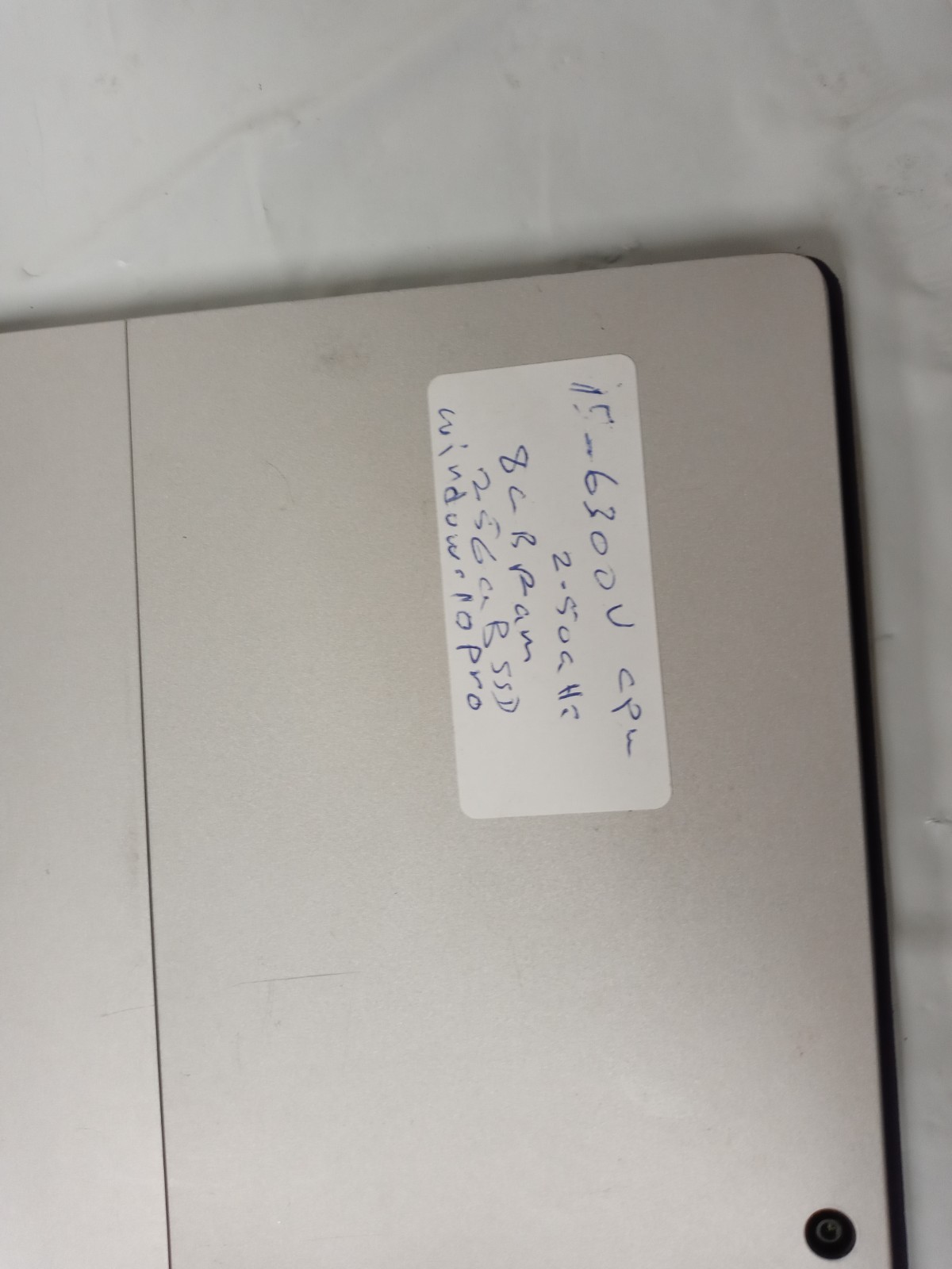 MICROSOFT SURFACE BOOK i5-6300U @ 2.4GHz, 8GB RAM, 256GB SSD, WIN 10 PRO NO AC