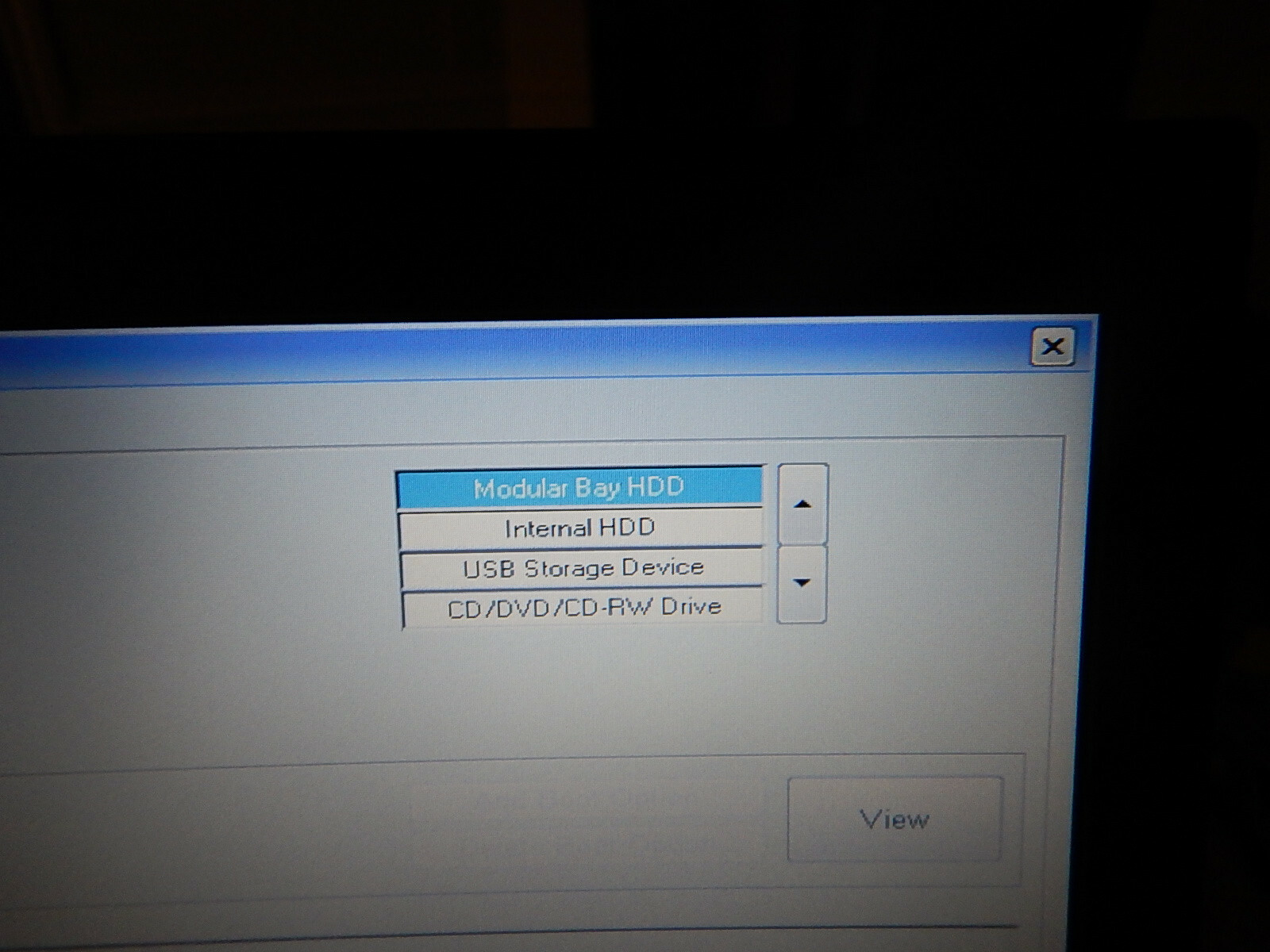 Dell Latitude E6410 M540 w/W10H(240GBSSD) switches to W7P (inDriveBay250GBSATA)