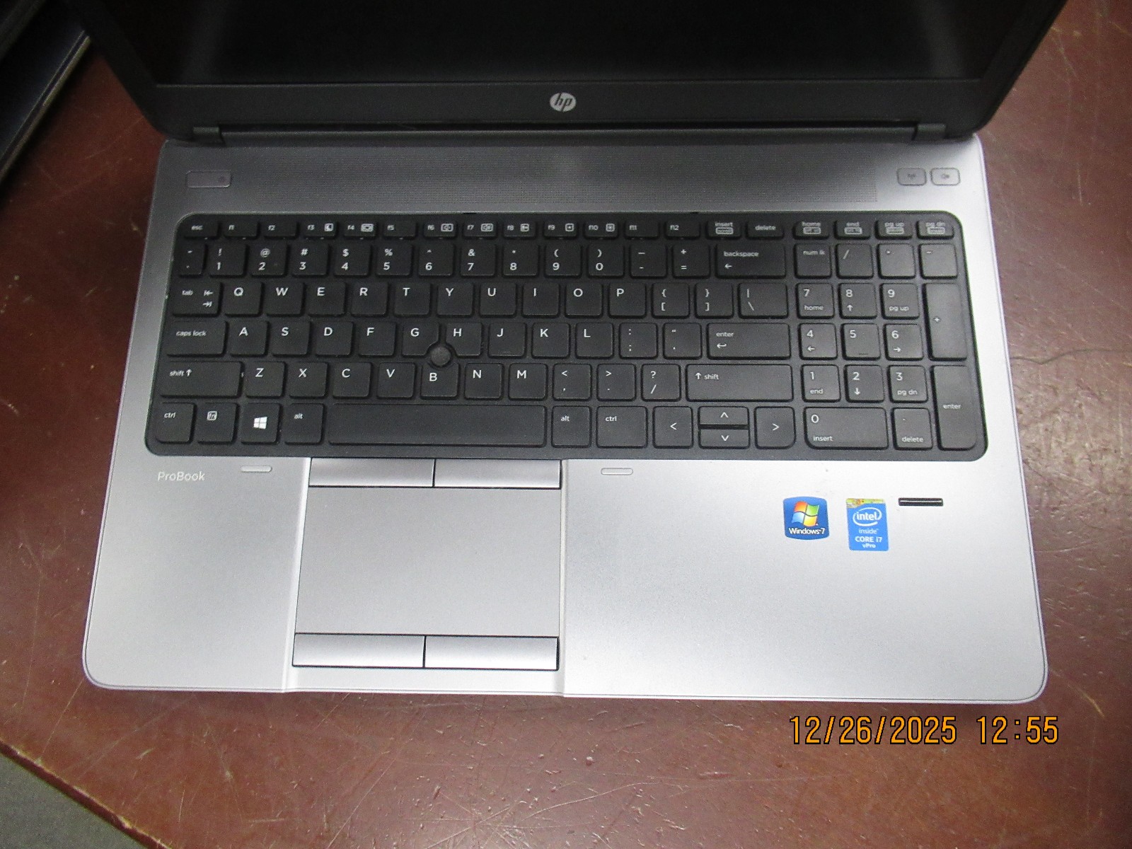 HP ProBook 650 G1 i7-4800MQ 2.70GHz 16GB 320GB LAPTOP w/ AC (NO OS) BadBattery