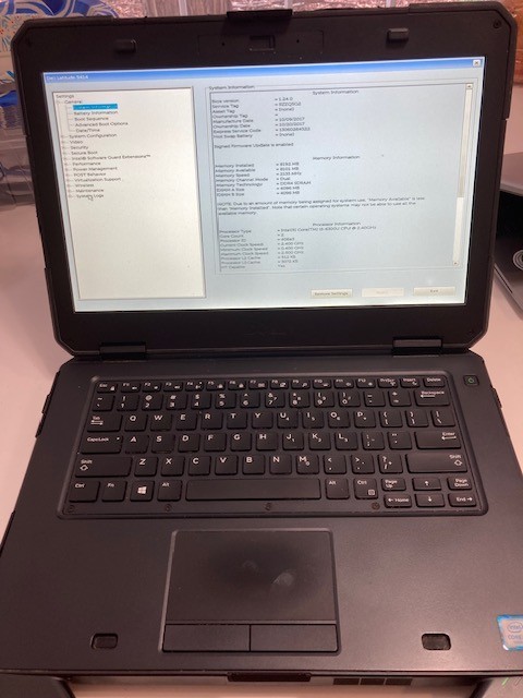 Dell Latitude 14 Rugged 5414 i5-6300U 2.40GHz – 8 GB DDR4, no hhd
