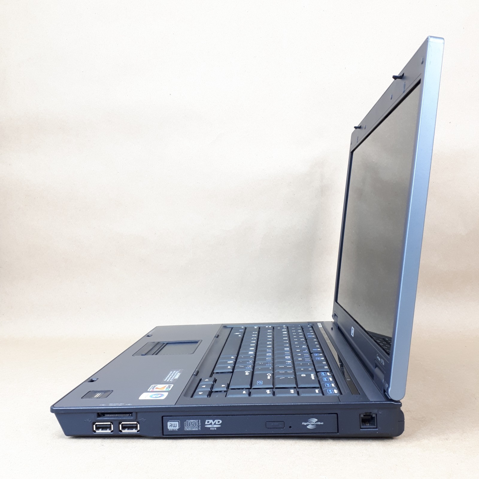 HP Compaq 6715b 15.4″ Laptop AMD Turion 64 X2 4GB RAM 250GB HDD Boots/Bios H4053