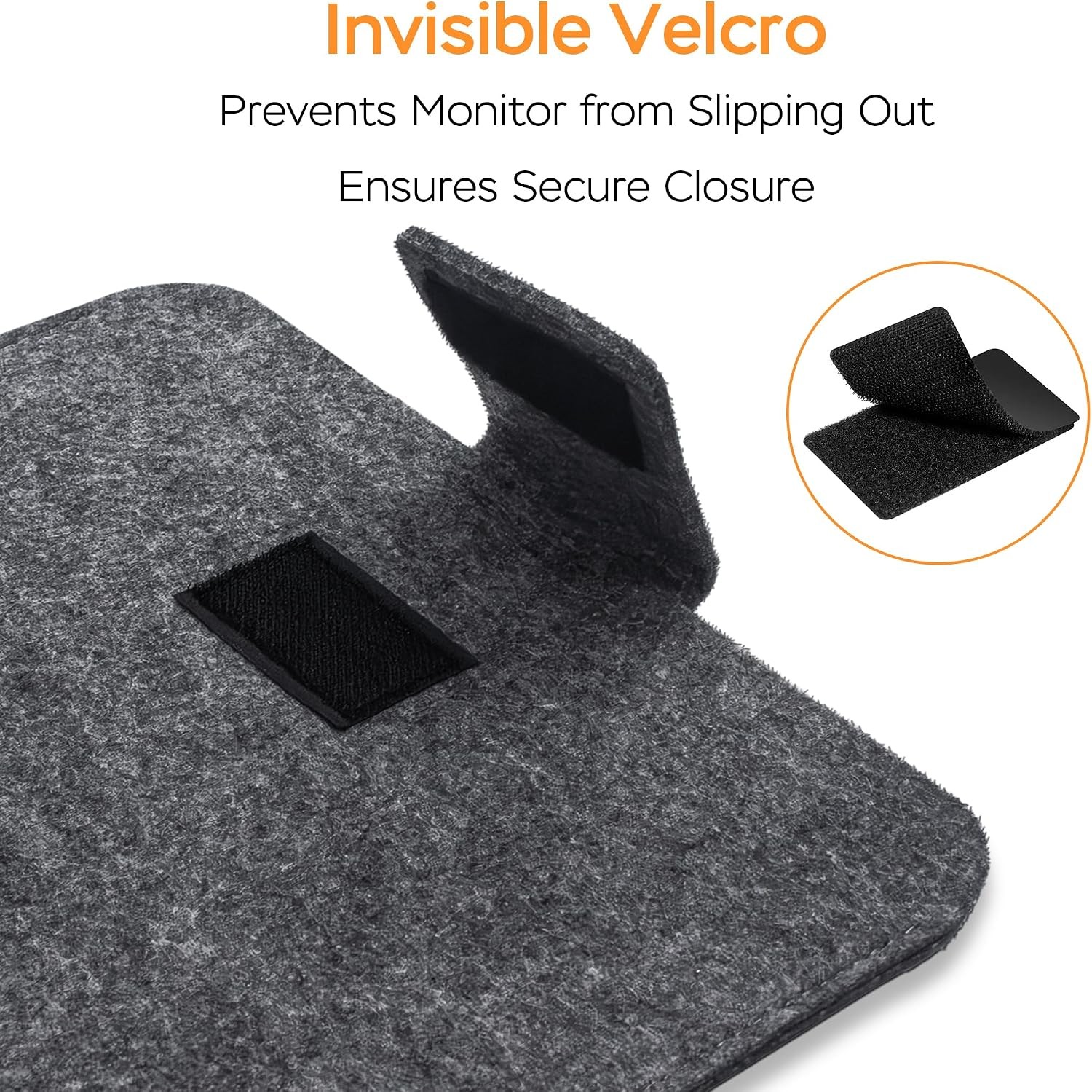 15.6 Inches Portable Monitor Sleeve Case for Sceptre Kado MNN KYY InnoView Yxk