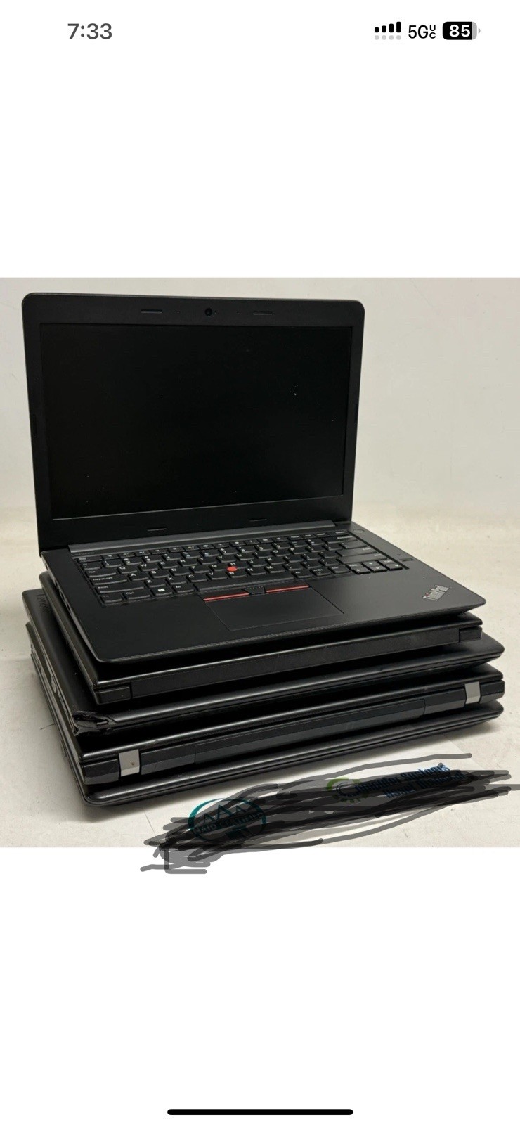 Lot Of 20 Lenovo ThinkPad E560 i5-6200U@ 2.30GHz 8GB RAM 256GB SSD Win 11