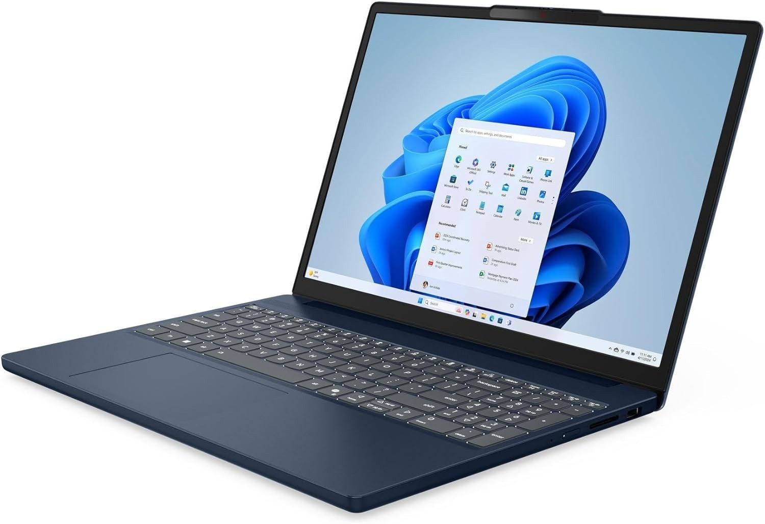 Lenovo IdeaPad Slim 3 15.3″ IPS Touch Laptop AMD Ryzen 5 8540U 8GB RAM 256GB SSD