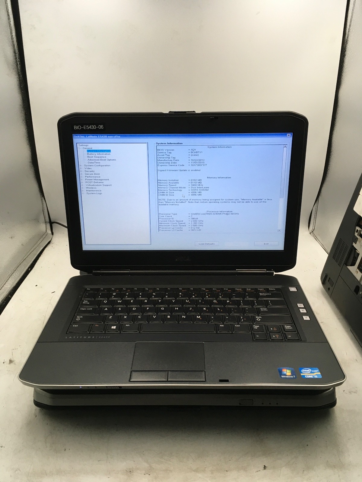 DELL LATITUDE E5430 – BOOTS TO BIOS – LOT OF 3 – INTEL I5/I3 – 4GB RAM – READ-BB