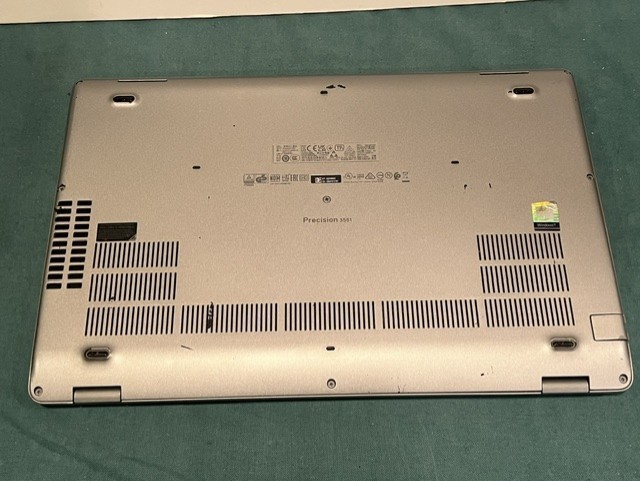 Dell Precision 3551 i5-10300H 2.5GHz 16 GB, 512GB SSD, WIN 11P, and Power Supply