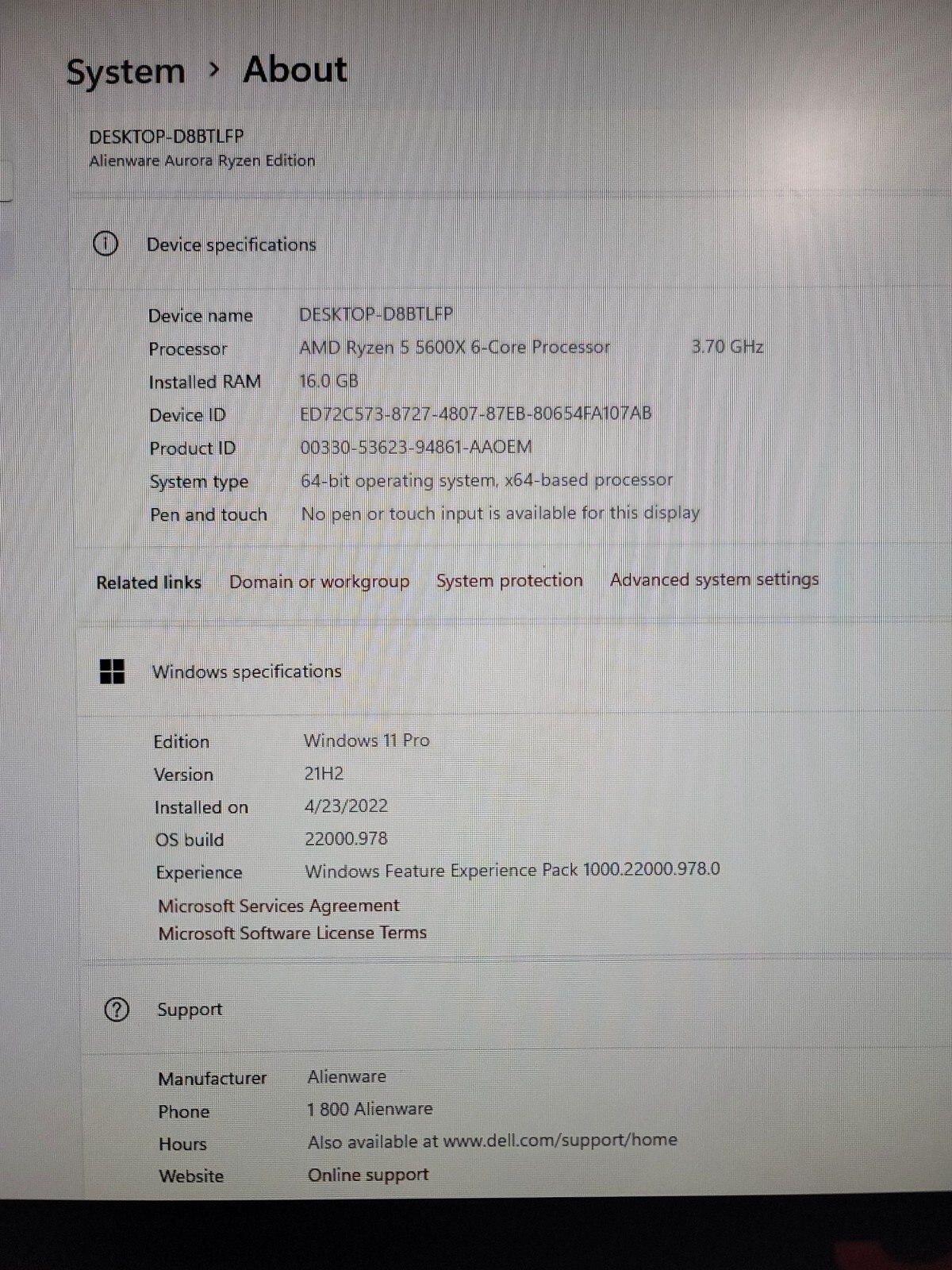 dell alienware nvidia rtx GeForce 3060 Ti 