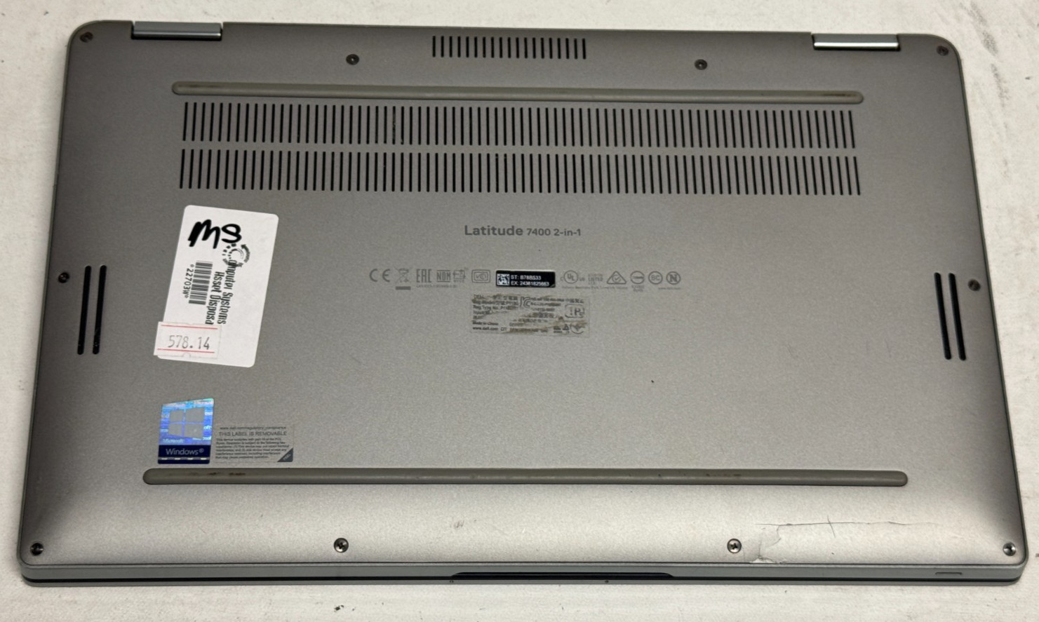 Dell Latitude 7400 2in1 14″ (i5-8365u – 8GB RAM – 512GB SSD – Win11Home)*