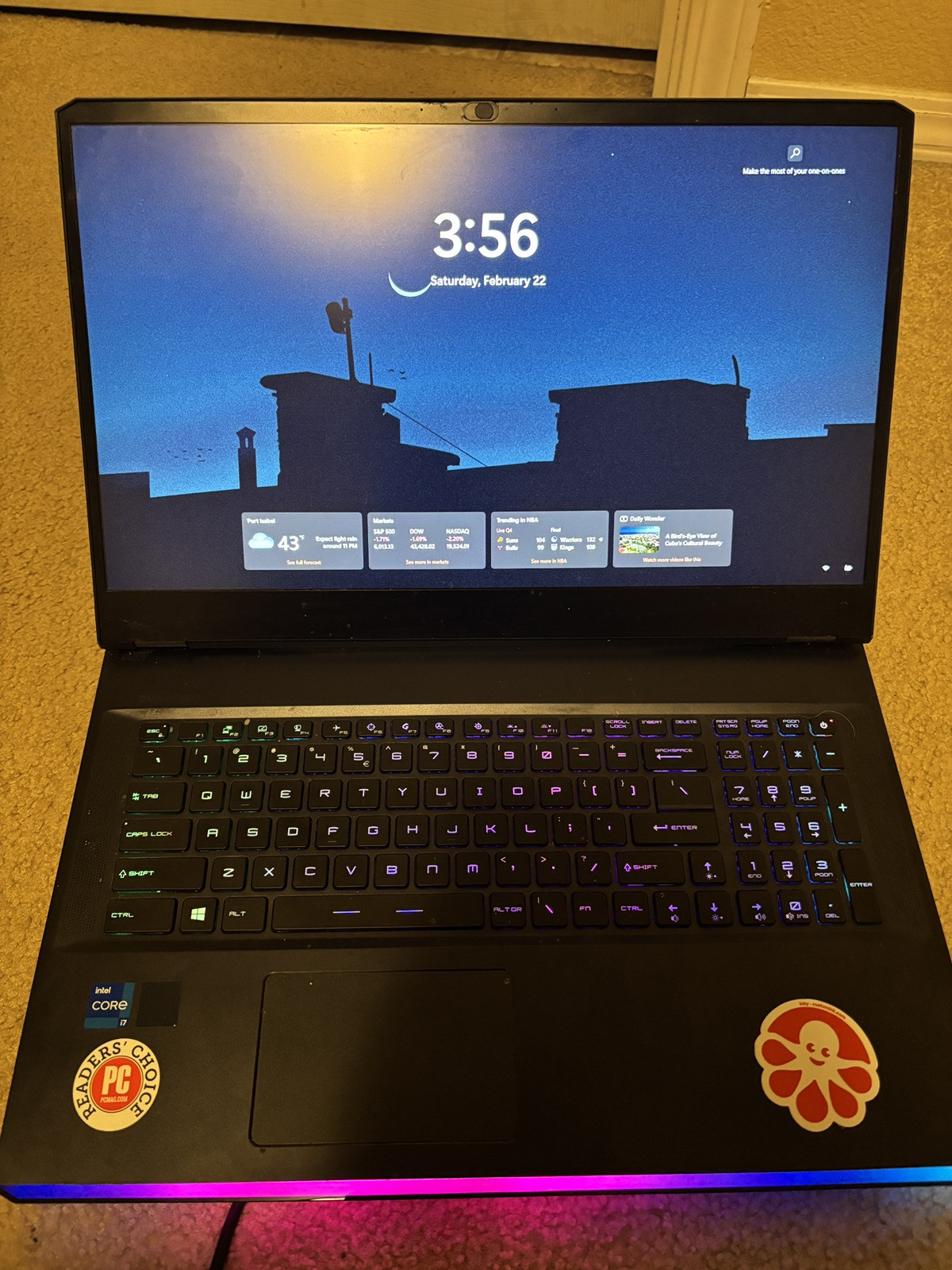 MSI GE76 Raider 11UE-046 17.3″ (1TB SSD, Intel Core i7 11th Gen., 4.60 GHz,…
