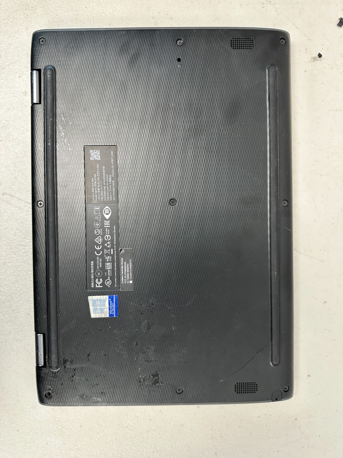 Lenovo 300e 2nd gen N4100 @ 1.1GHz, 8GB RAM, 64GB eMMC, *READ* NO BATT/AC #04