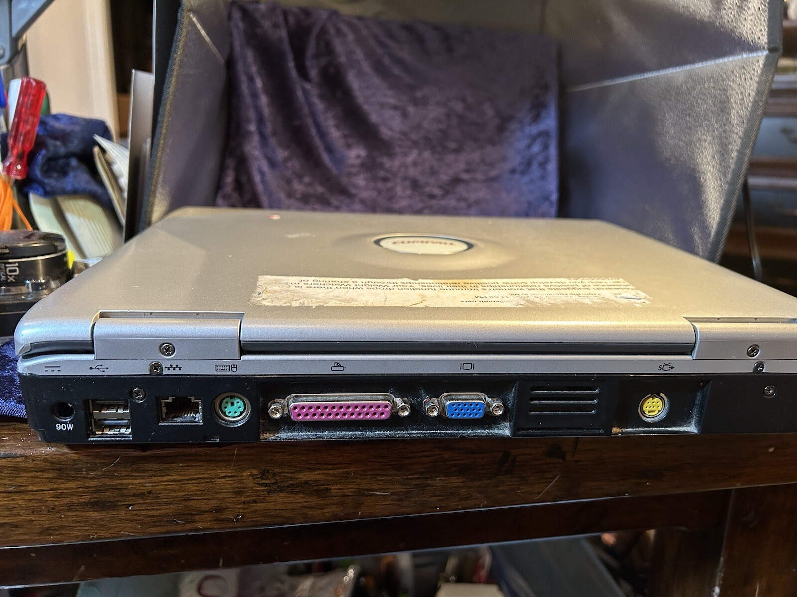 Compaq Presario 2500 Computer ~ Occasionally It Comes On~Parts Only ~10”x13”