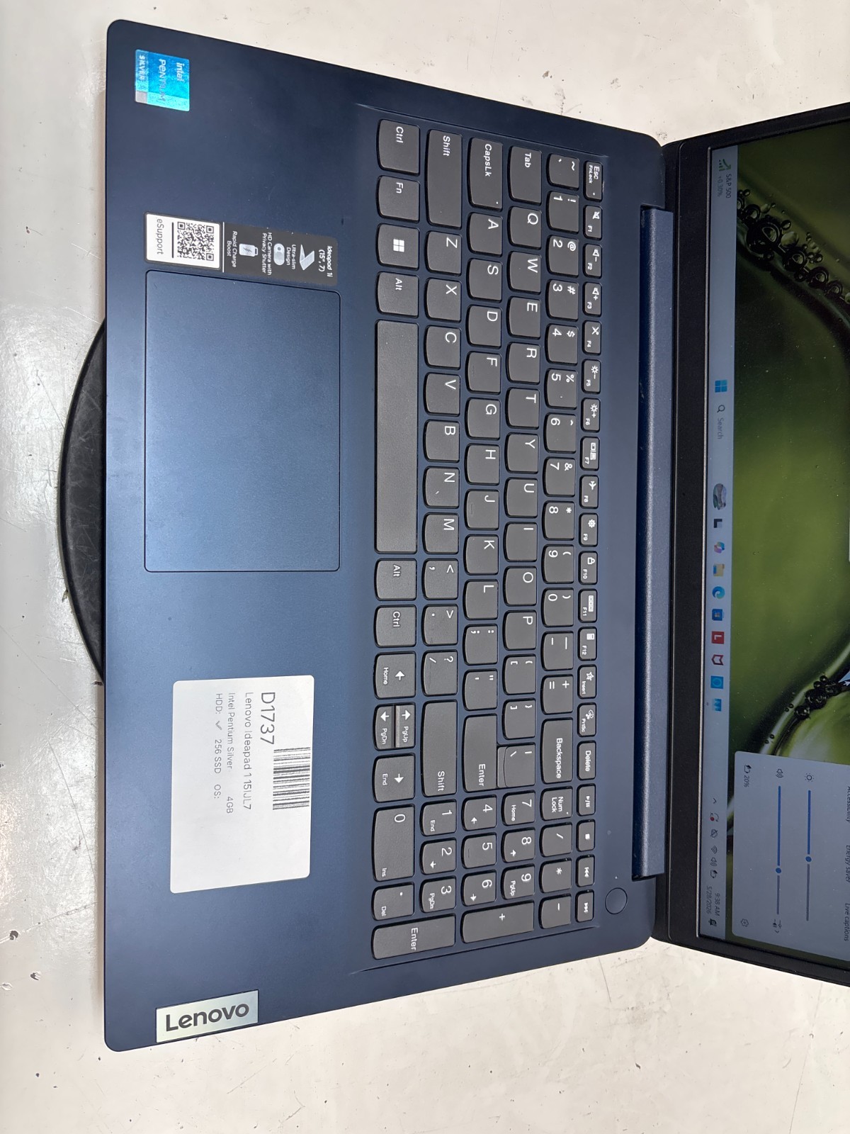 Lenovo Ideapad 1 15IJL7 Intel Pentium Silver N6000 1.10GHz 4GB 256GB SSD WIN 11