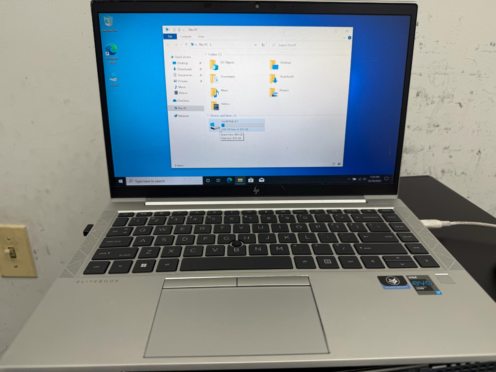 HP Elitebook 840 G8 i7-11651G7 2.8GHz 16 GB RAM 512 GB SSD Laptop