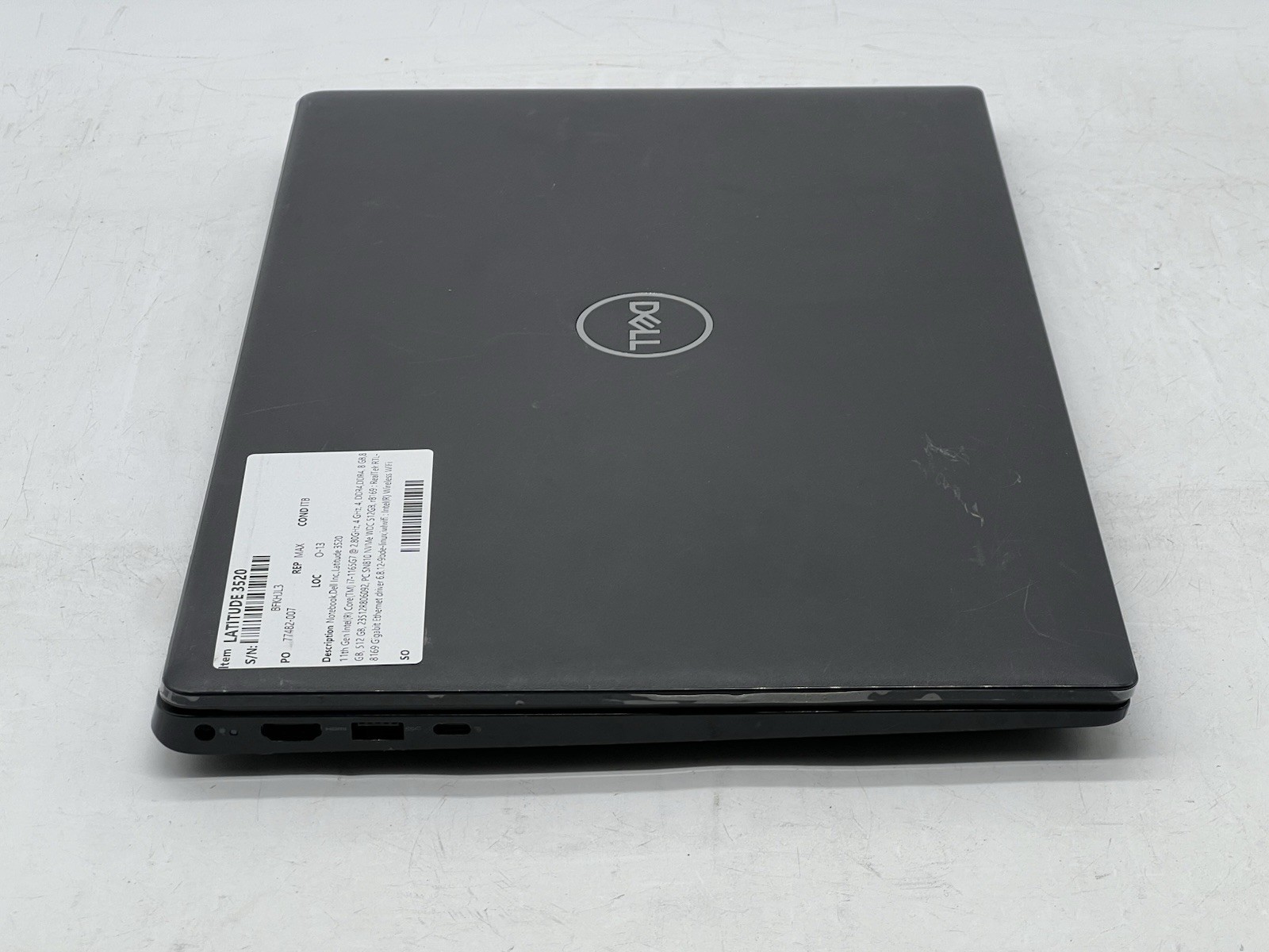 Dell Latitude 3520, i7-1165G7, @ 2.80GHz, 16GB RAM, 512GB NVMe-No OS/Adapter