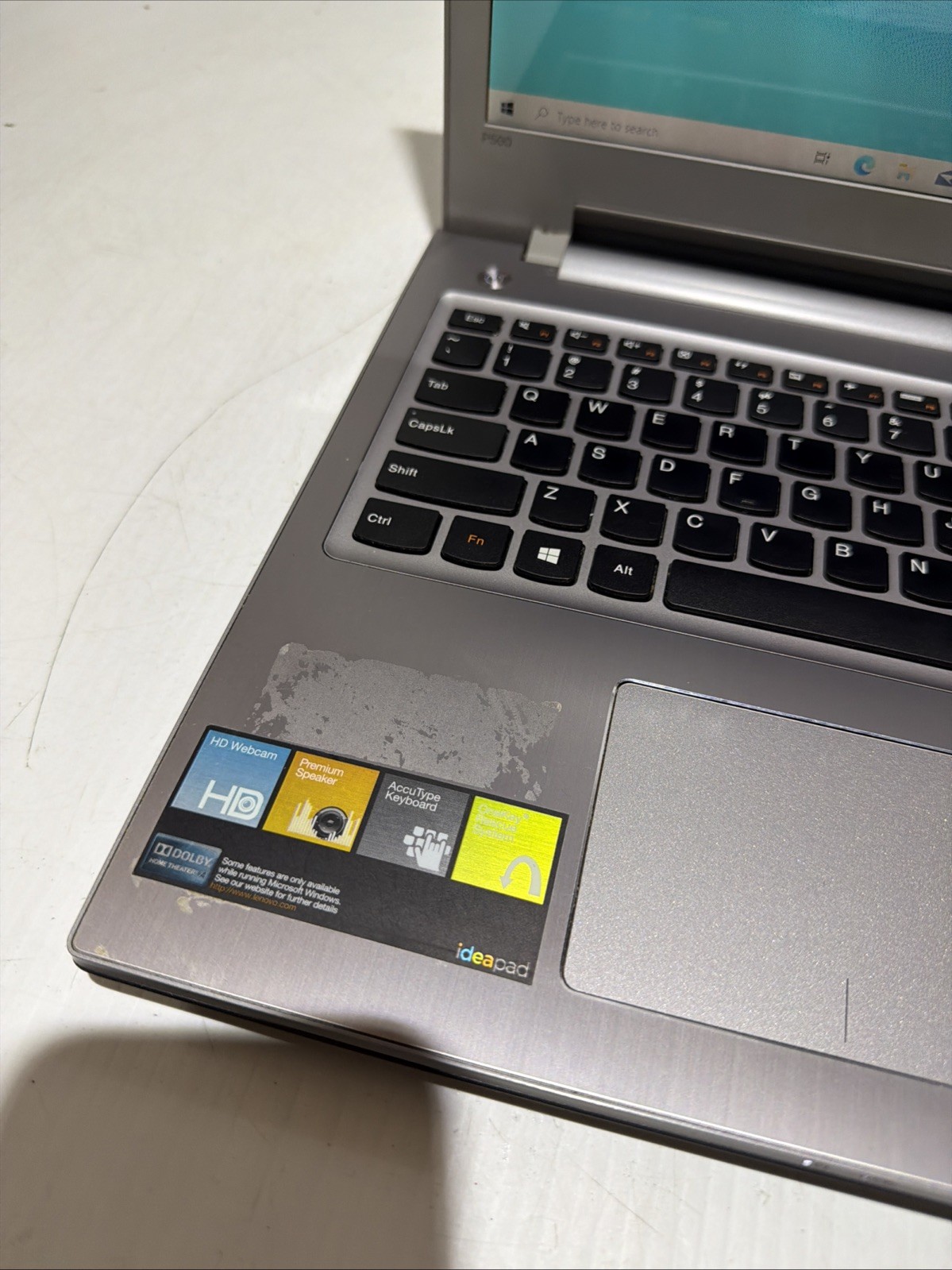 Lenovo Ideapad P500 15″ Laptop i5-3210m 6gb Ram 750gb HDD Windows 10 Home No P/S