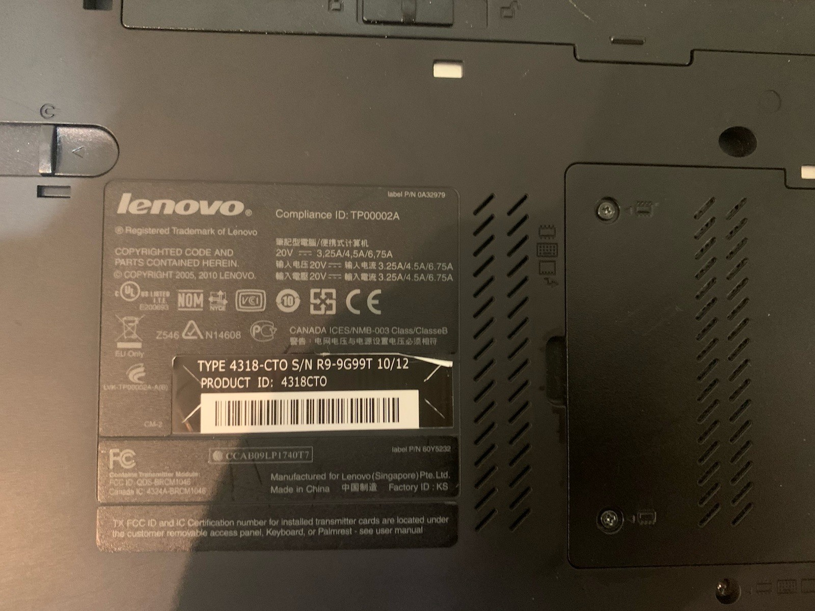 Lenovo ThinkPad W510 15.6in. (160GB, Intel Core i7 1st Gen., 1.73GHz, 4GB)…