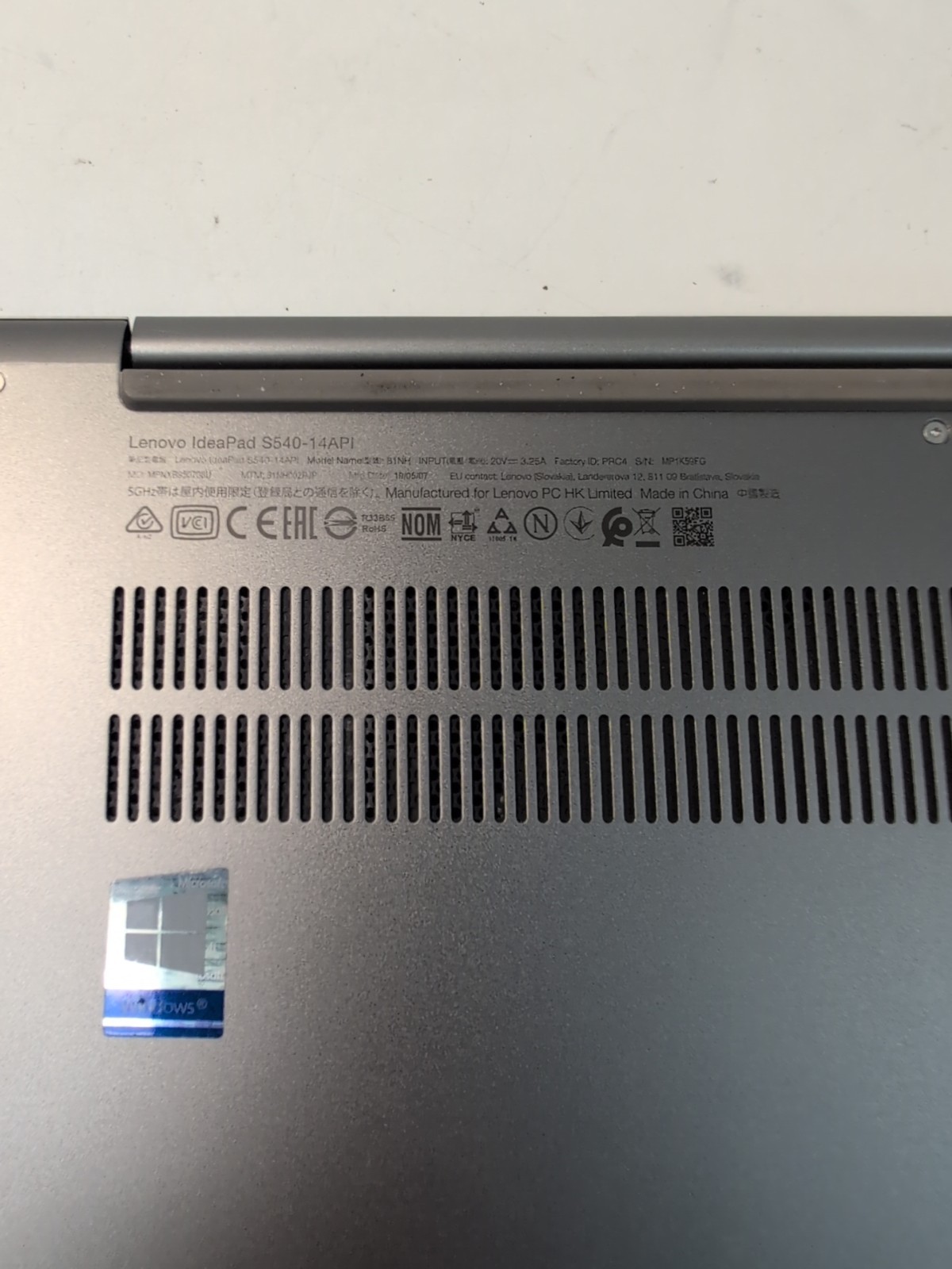 GRADE A) Lenovo IdeaPad S540-14API 14″ LAPTOP RYZEN 5 3500U/8GB/256GB SSD/Win11-
