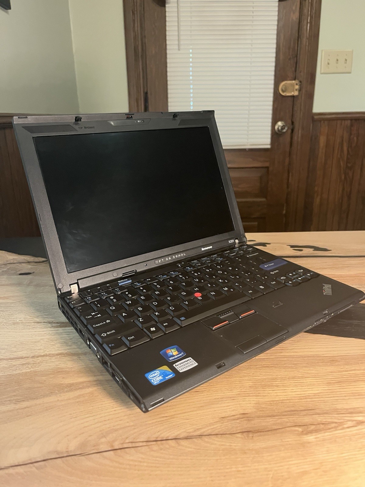 Lenovo Thinkpad X201 Laptop Intel Core i5 Windows 7 Pro OA / Black