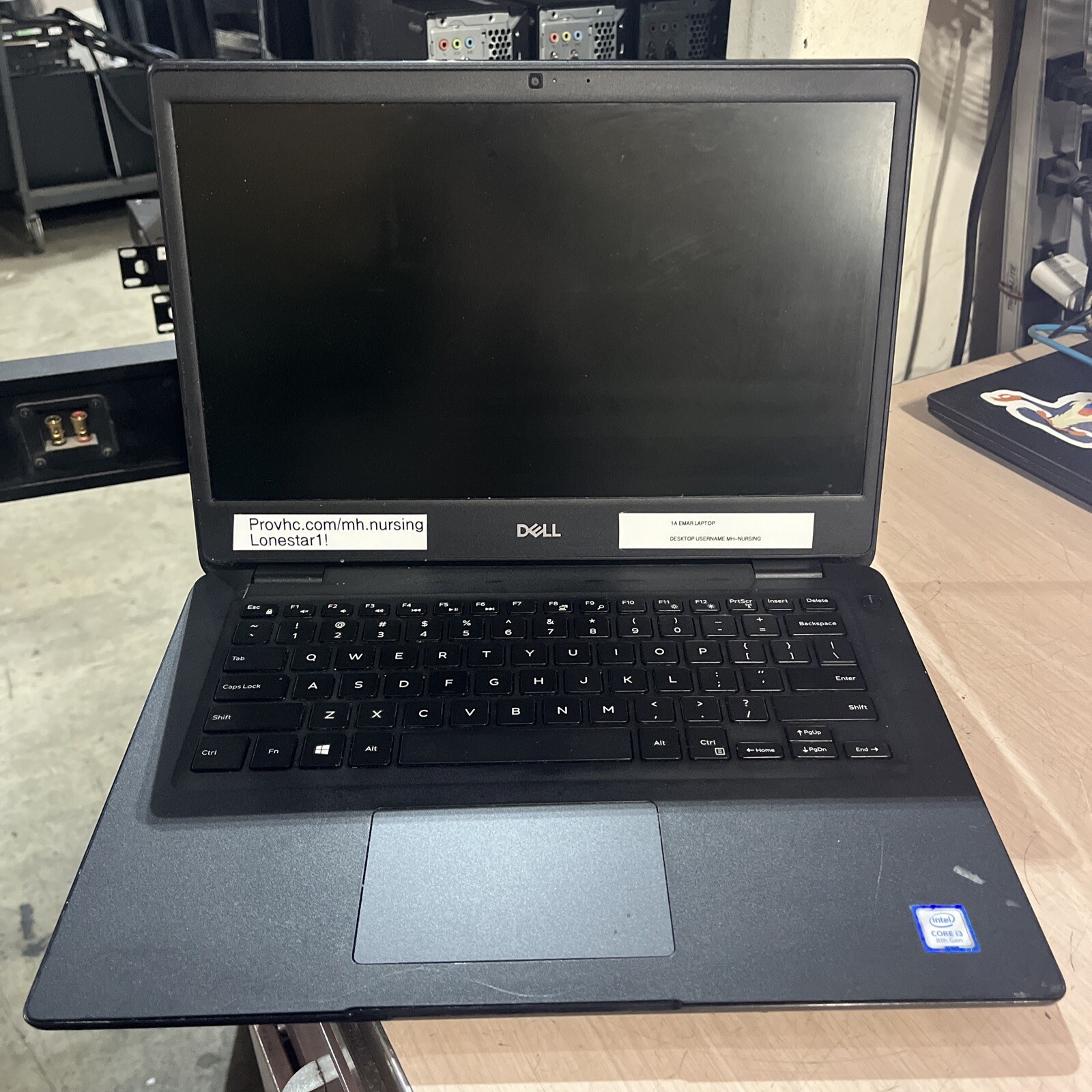 DELL LATITUDE 3400 INTEL CORE I3-8145U 2.10GHZ 8GB RAM NO HD