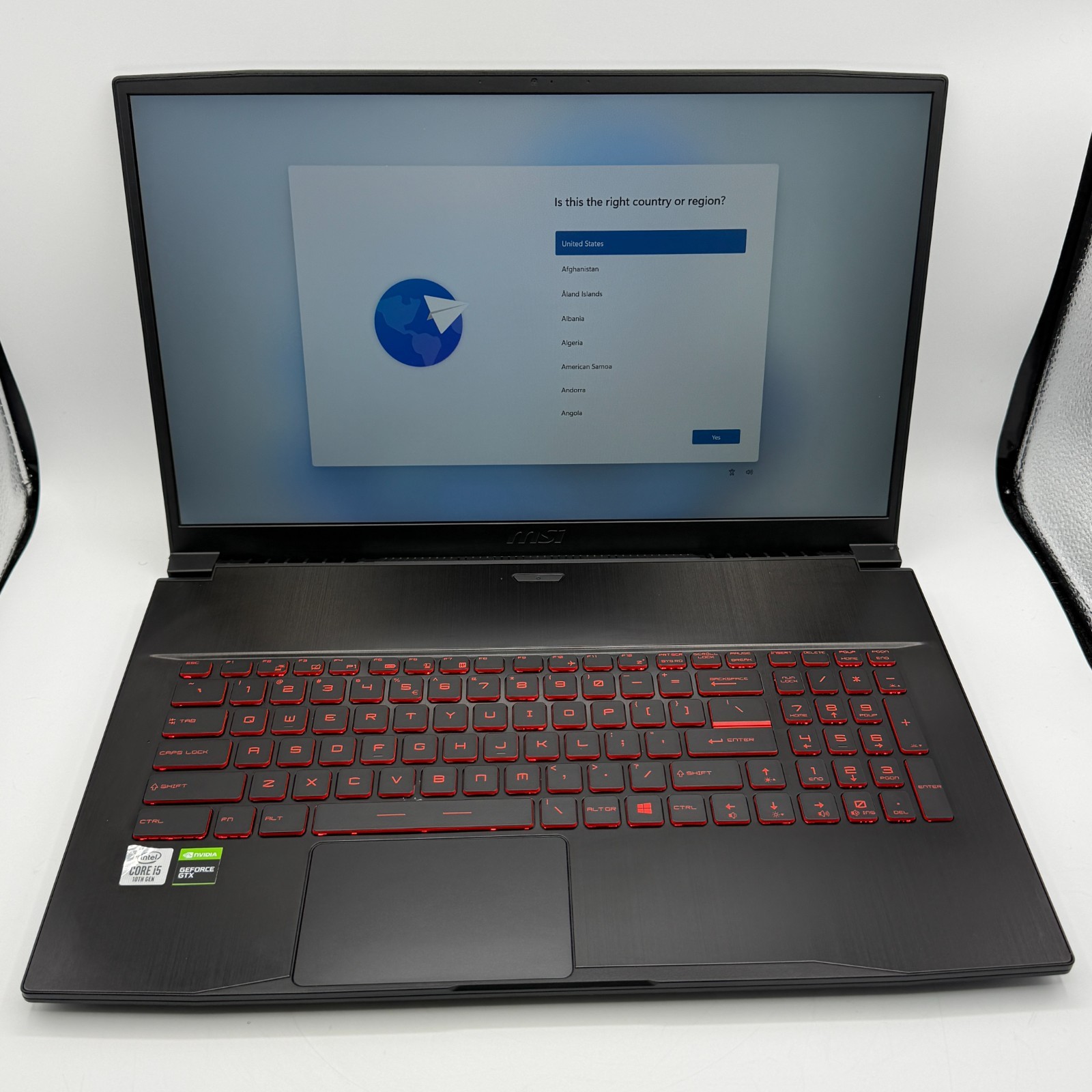 MSI GF75 Thin 10SCSXR i5-10300H GTX 1650 Ti 32GB 512GB SSD Win11 Home Gaming Lap