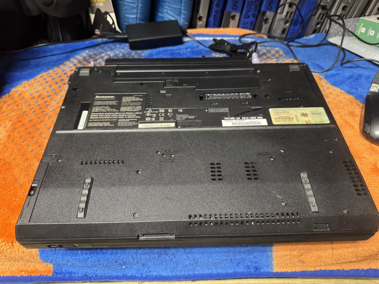 Lenovo ThinkPad R61, 15.4”, Win10pro, Celeron1.8, 160Gb, 1.5GB, DVDCD, Wifi #003