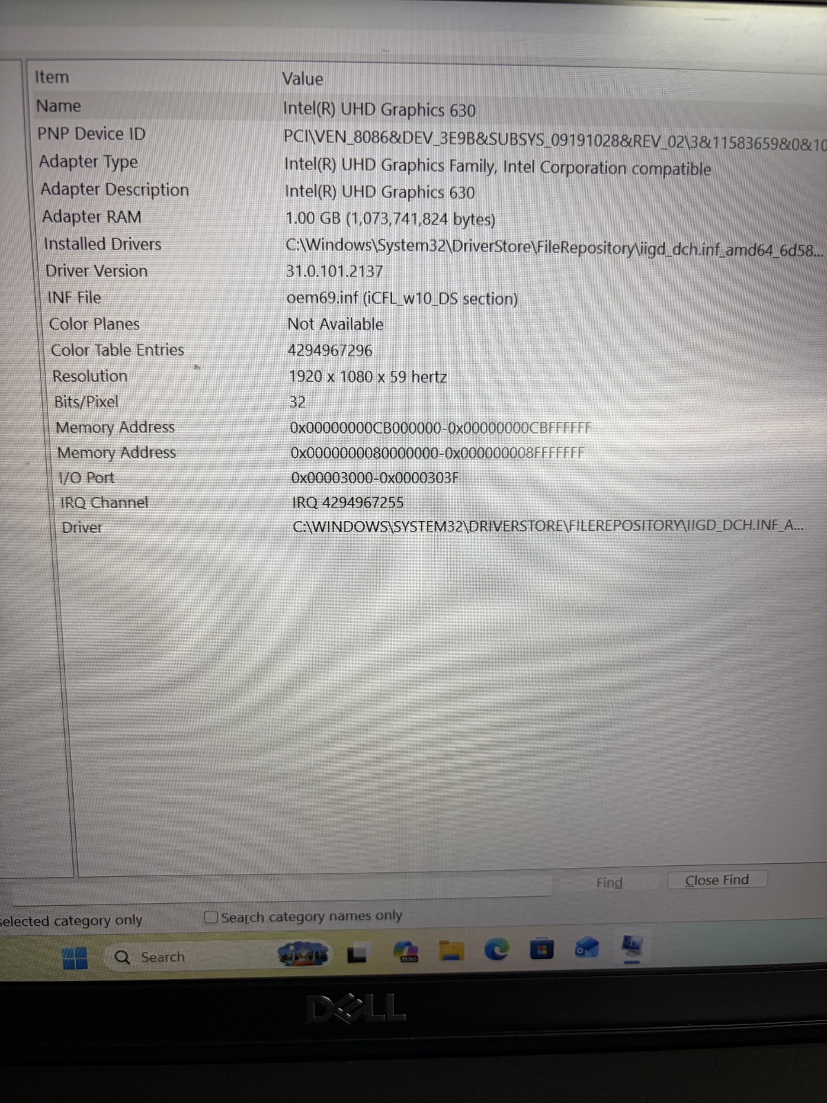 Dell Latitude 5501 — I5, 16gb RAM, 256GB NVMe, Win11Pro, *REFRESHED* laptop
