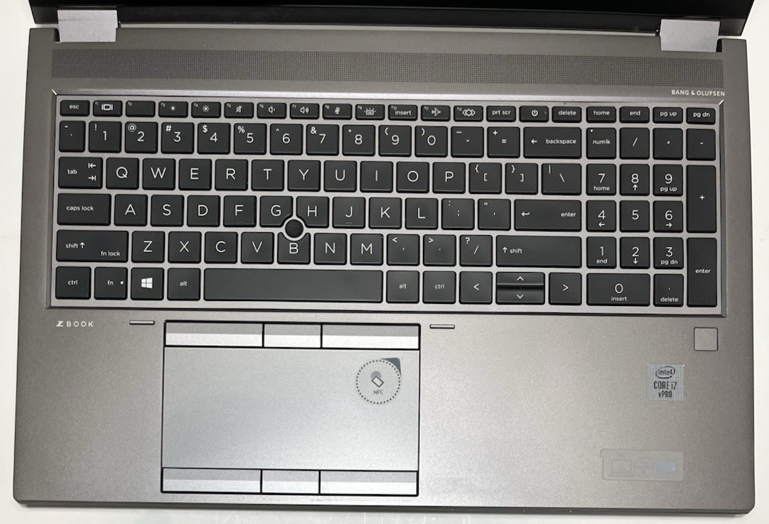 HP ZBook Fury 15 G7 i7-10850H – 16GB RAM – 512GB NVMe – 4GB T2000 – W11P- w A/C