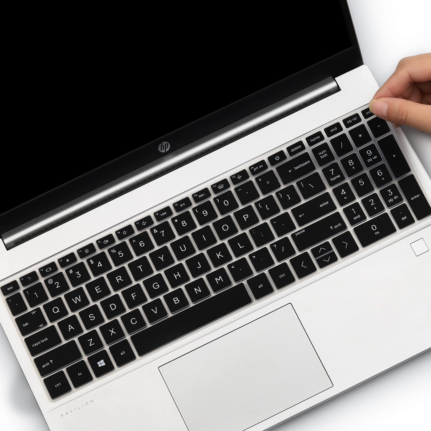 Keyboard Cover for 17.3 HP Laptop 17-cn 17-cp Series 17t-cn300 17t-cn400/cn200 1