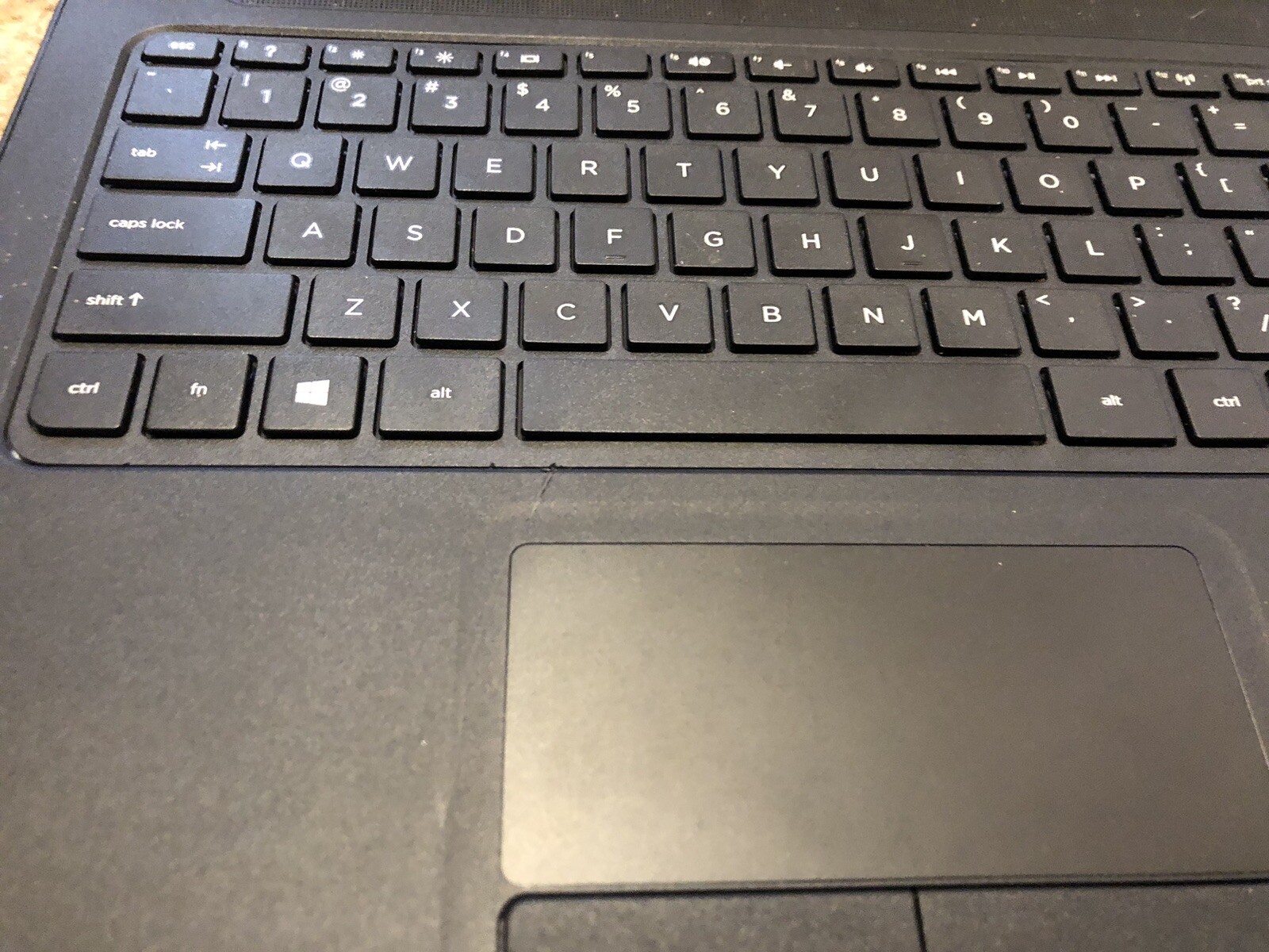HP 15-f211WM Black laptop PARTS ONLY NO HDD