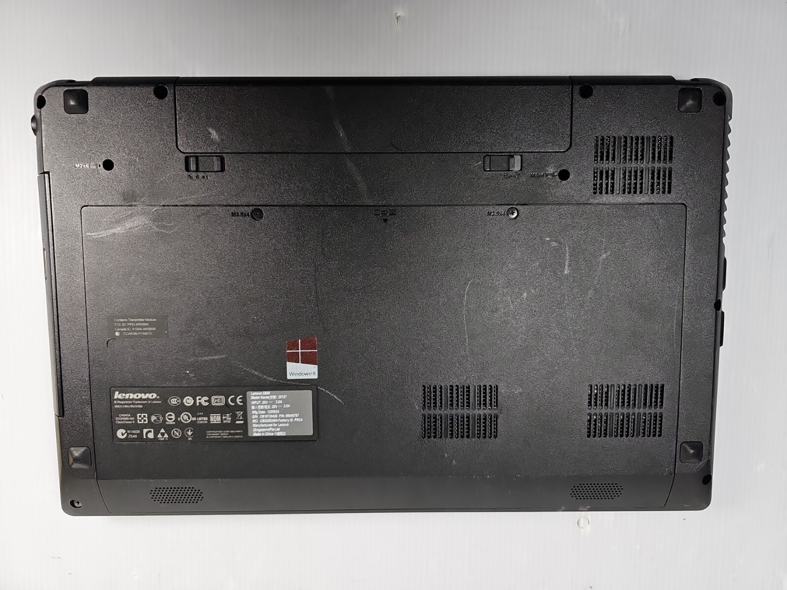 LENOVO G585 LAPTOP AMD E-300APU 4GB Ram – 320GB HDD WINDOWS 10