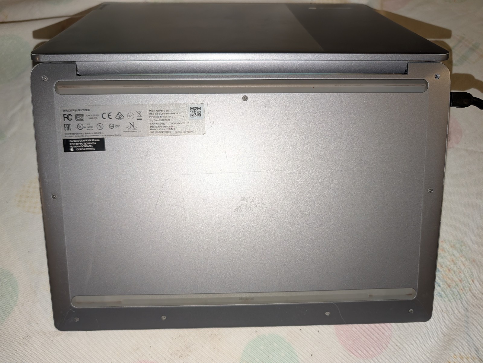Lenovo IdeaPad 3 14M836 14″ Chromebook MT8183 4GB 64GB Chrome OS 82KN0001US